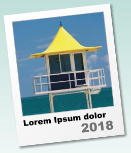 Lorem Ipsum dolor  2018